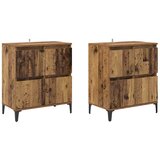  Stranske omare 2 pcs Star les 60 x 35 x 70 cm Konstruiran les, (5000107854) | Shoptok.si