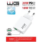Winner Group - Adapter za brzo punjenje 1xUSB-C + 1xUSB-A Power Delivery 20W beo | Eponuda.com