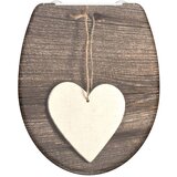 SCHÜTTE toaletna daska od duroplasta WOOD HEART s mekim zatvaranjem | shoptok.hr