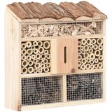 vidaXL Hotel za žuželke 30x10x30 cm les jelke | Shoptok.si