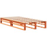  Okvir kreveta bez madraca voštano smeđi 100x200 cm od borovine | shoptok.hr