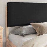  Krevetni okvir s tapiciranim uzglavljem Crna 200 x 200 cm | shoptok.hr