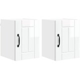  Ormar za Zid LUCCA 2 pcs Bijela visokog sjaja 30 x 31 x 40 cm | Eponuda.ba