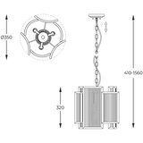 Zuma line P0528-03A-V6AC - Luster na lancu SERGIO 3xE14/60W/230V zlatni | Eponuda.com