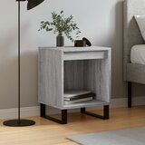 vidaXL Nočna omarica siva sonoma 40x35x50 cm inženirski les Cene