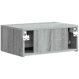  Noćni ormarić za montažu na zid Siva sonoma 49 x 34 5 x 20 cm | shoptok.hr