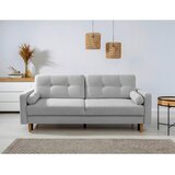 MID.YOU ZOFA S POSTELJNO FUNKCIJO, svetlo siva tekstil | Shoptok.si