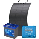  Solarni set za brod (Baterija: 55Ah, Fleksibilni solarni panel: 100W, MPPT: 75/15 - 12/24V) | shoptok.hr