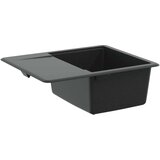  Umivalnica Črna 560 x 460 mm 80% Kvarc in 20% Smola, (5000160160) | Shoptok.si