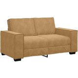  3-dijelni set sofa s jastucima, smeđi baršun | Shoptok.si