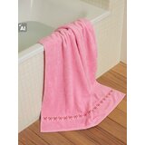 Sinsay Pamučni ručnik za kupanje s jacquard obrubom s mašnicama | shoptok.hr