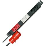 KOPP Vtična letev 19 palčna (48\,26 cm) 6-delna črne barve\, sive barve\, rdeče barve CEE-vtič 930105013, (20828956) | Shoptok.si