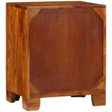 vidaXL Komoda Višebojna 50x35x60 puno drvo bagrem | shoptok.hr