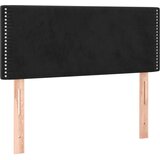  LED uzglavlje crno 90x5x78/88 cm baršunasto | shoptok.hr