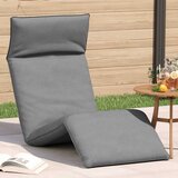  Sklopiva ležaljka za sunčanje siva 175x54x8,5 cm Oxford tkanina | Shoptok.si