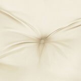 Jastuk za palete krem 120 x 80 x 12 cm od tkanine | shoptok.hr