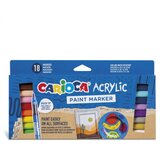 Carioca Akrilni markerji 18-delni set - | Shoptok.si
