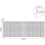  Gabion s žicom debljine 3 5 mm i mrežom 10x10 cm 550x10x200 cm - 10 cm 200 cm 550 cm | shoptok.hr
