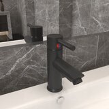 vidaXL Kopalniška armatura za umivalnik siva 130x176 mm Cene