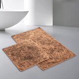 Wallity set 2 prostirke za kupatilo Braon Cene