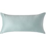 HOMESCAPES Vzglavnik iz organskega bombaža v modri barvi račjega jajca, 400 niti, 40x80 cm, (20751066) | Shoptok.si