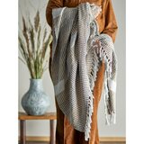 Bloomingville Odeja iz recikliranega bombaža za pred TV v naravni barvi 160x130 cm Isnel – | Shoptok.si