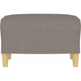  Tabure smeđesivi 60 x 50 x 41 cm od tkanine | shoptok.hr