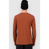 Mons Royale Yotei Merino Funkcijska majica sienna / black | Shoptok.si