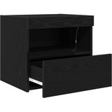  Noćni ormar Crni hrast 50 x 40 x 45 cm Konstruirano drvo | shoptok.hr
