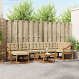  Set vanjskih sofa 8 kom. Prirodna i bež | shoptok.hr