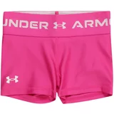 Under Armour Športne hlače svetlo siva / roza / bela