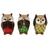 Signes Grimalt Kipci in figurice Modre Sove Set 3 Majhne Večbarvna | Shoptok.si