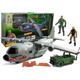 Lean_Toys Veliko vojaško letalo z dodatki 75 cm Cene