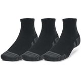 Under Armour Uniseks čarape PERFORMANCE TECH QTR, 3 para, Crne | ePonuda.com