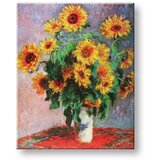  Slika na platnu SUNFLOWER – Claude Monet    (reprodukcija) | Shoptok.si