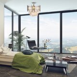  Luster na šipci ASPEN 6xE14/40W/230V matni hrom | Eponuda.com