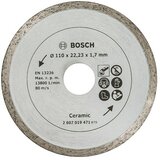 Bosch Diamantna rezalna plošča (Primerno za: Ploščice, Premer diska: 110 mm) u