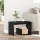 vidaXL Bočni Stol Crni hrast Konstruirano drvo 59 x 36 x 38 cm | shoptok.hr