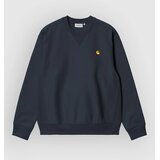 Carhartt WIP American Script Pulover deep night Cene