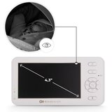 Kinderkraft NITEEYE TRAVEL bežični baby monitor sa stalkom za kameru, White | shoptok.hr