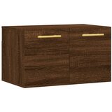 Maison Chic Stenska omarica - Zidna omarica rjavi hrast 60x36,5x35 cm inženirski les iu432, (22063131) Cene