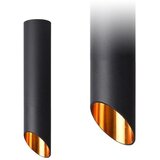 Toolight moderna stropna svjetiljka crno zlato 30 cm APP572-1C | shoptok.hr