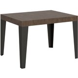Itamoby   Flame (70x110/194 cm) - oreh, barva nog: antracit - raztegljiva jedilna miza, (20842827) | Shoptok.si