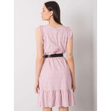 Italy Moda Dress-DHJ-SK-11595-1.19P-burgundy | shoptok.hr