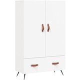 Maison Chic Visoka omara - Komoda - Predalnik bela 69,5x31x115 inženirski les, (21717445) Cene