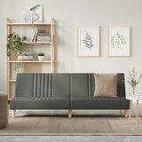 vidaXL Raztegljiv kavč temno sivo blago | Shoptok.si