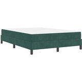  Postelja z vzmetnico Temno zelena 160 x 220 cm blago, (5000104828) | Shoptok.si