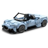  Licencirani auto na daljinsko upravljanje i sastavljanje 1:30 Maserati MC20 RASTAR - plavi | Shoptok.si