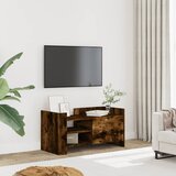 vidaXL TV omarica dimljeni hrast 80x35x40 cm inženirski les Cene