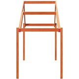 Krov za dječji krevet voštano smeđi 213x95,5x144,5 cm borovina | shoptok.hr